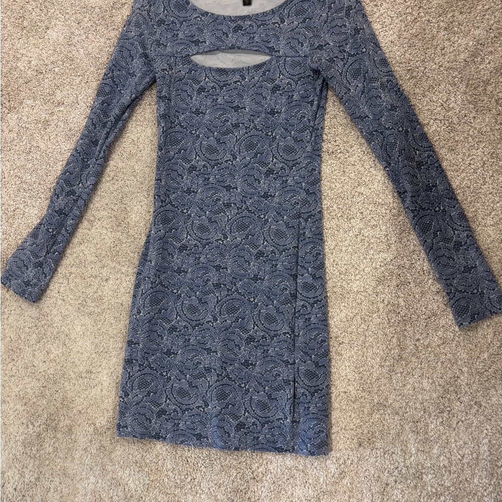 Guess lace print dress